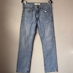 Levi's 520 Slouch Skinny Jeans Womens 18 Regular Blue Cotton Runs Small‎